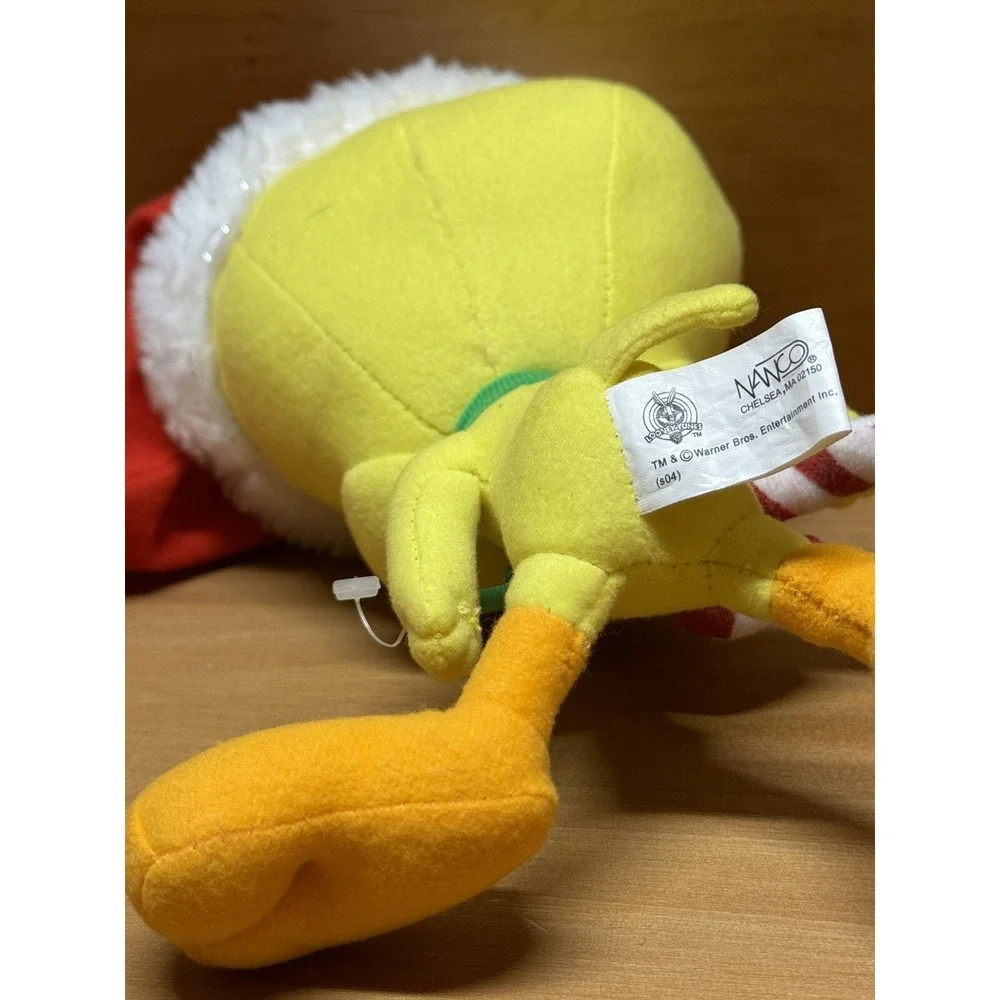 1998 Looney Tunes Play By Play Tweety Bird Christmas Plush 12